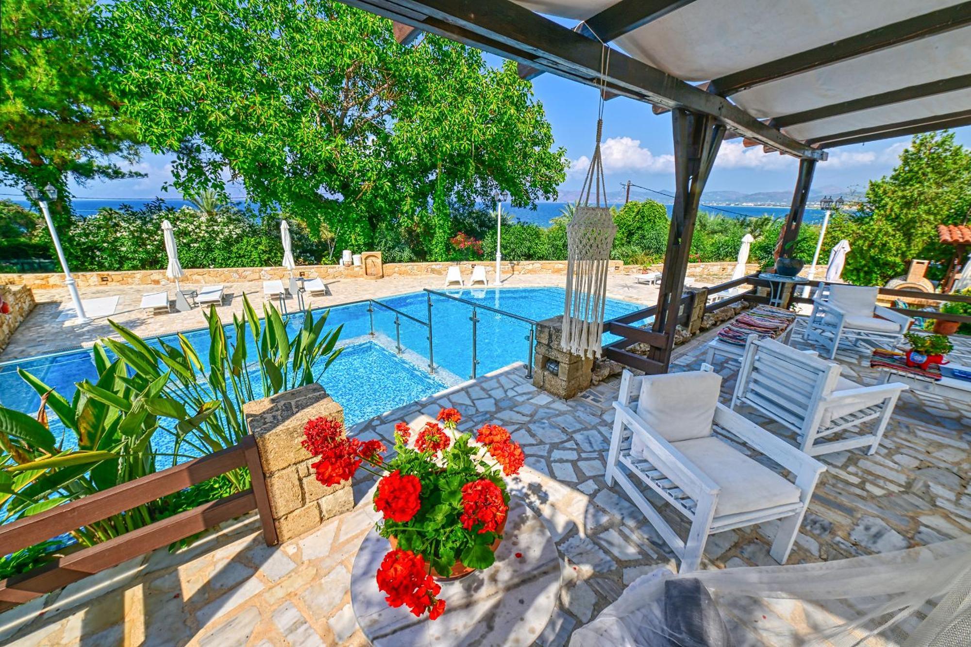 Villas Vista Del Mar กิสเซมอส ภายนอก รูปภาพ